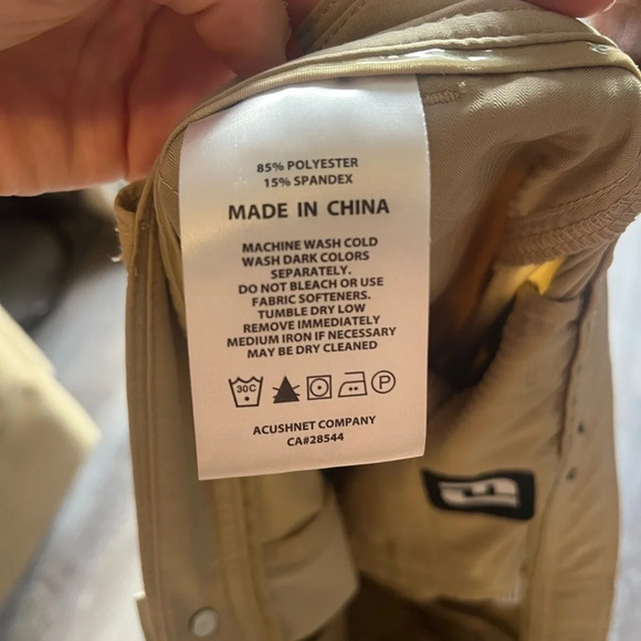 Mens FootJoy golf shorts size 38 waist - Picture 7 of 7